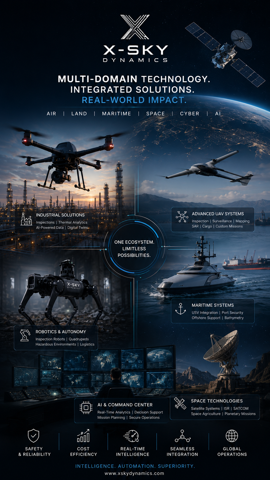 Инвеститори в X-SKY Dynamics и партньори